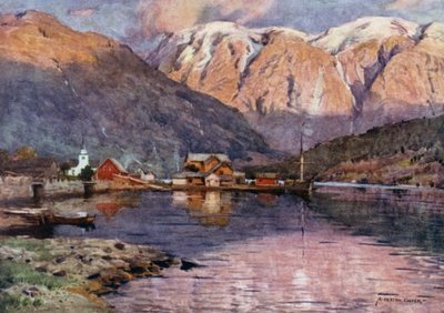 Ulvik，Hardanger Fjord 作者 阿尔弗雷德·希顿·库珀
