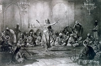 佩剑舞，1872年 作者 阿尔弗雷德·亨利·达久