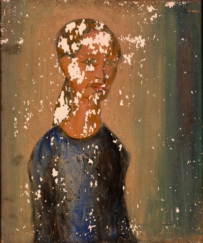 一个女人的画像，1920-1925。 作者 阿尔弗雷德·亨利·梅森