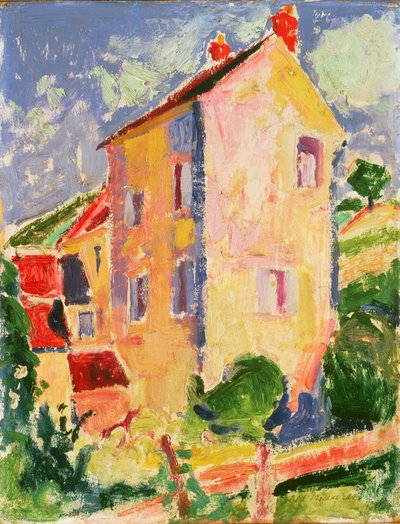 小房子 作者 Alfred Henry Maurer