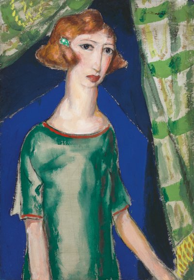 年轻女子，约1920-25 作者 阿尔弗雷德·亨利·梅森