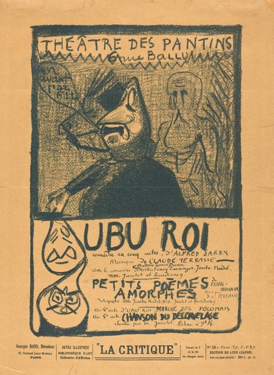 Ubu Roi; Little Amorphous Poems 作者 阿尔弗雷德·贾里