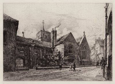 Cambridge: Corpus Christi College and the Tower of St Benet