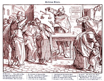 1848年的托坦茨。死亡证明了所有人都是平等的 作者 阿尔弗雷德·雷特尔
