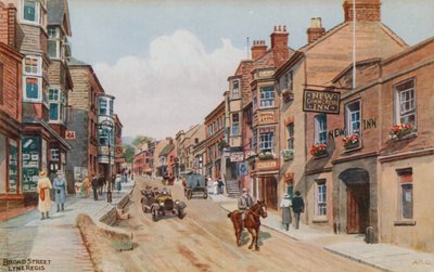 Broad Street，莱姆里吉斯 作者 阿尔弗雷德·罗伯特·昆顿