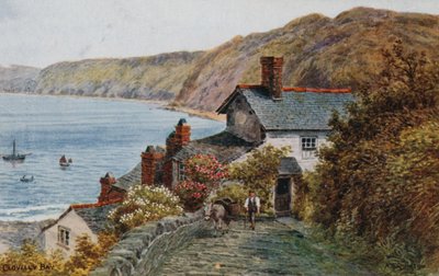 Clovelly Bay 作者 阿尔弗雷德·罗伯特·昆顿