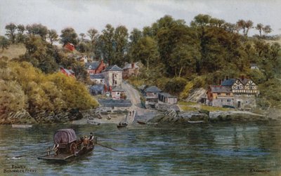 Fowey，Bodinnick Ferry 作者 阿尔弗雷德·罗伯特·昆顿