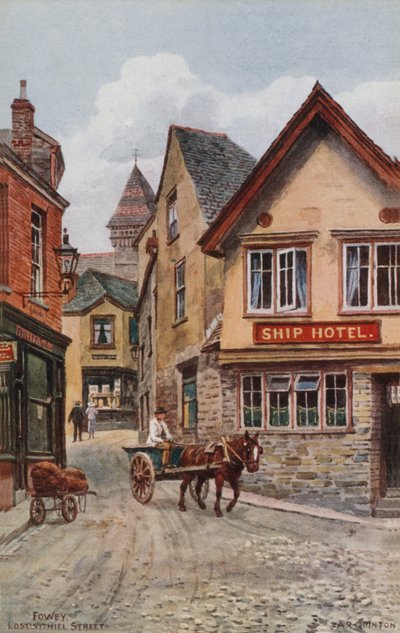 Fowey，Lostwithiel Street 作者 Alfred Robert Quinton
