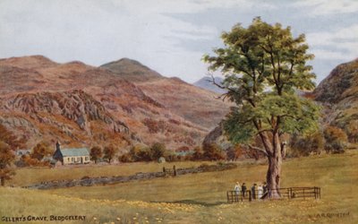 Gelert&39;s Grave，Beddgelert 作者 阿尔弗雷德·罗伯特·昆顿