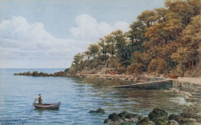 Horestone Point，海景，IOW 作者 Alfred Robert Quinton