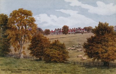 Knole Park，来自Sevenoaks的Tonbridge Road 作者 阿尔弗雷德·罗伯特·昆顿