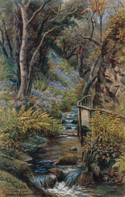 Lhen Coan，Groudle Glen，I of Man 作者 阿尔弗雷德·罗伯特·昆顿