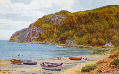 Llanbedrog Bay，Pwllheli 作者 Alfred Robert Quinton