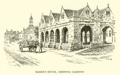 Market House，奇平卡姆登 作者 阿尔弗雷德·罗伯特·昆顿