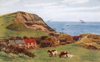 Osmington Mills，Nr Weymouth 作者 阿尔弗雷德·罗伯特·昆顿