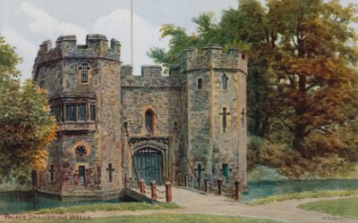 Palace Drawbridge，威尔斯 作者 阿尔弗雷德·罗伯特·昆顿