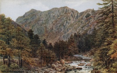 Aberglaslyn的通行证 作者 阿尔弗雷德·罗伯特·昆顿