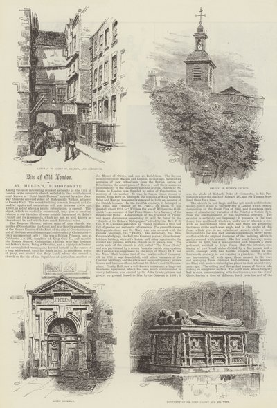 圣海伦，Bishopsgate 作者 Alfred Robert Quinton
