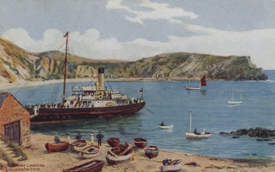 Steiloat Landing，Lulworth Cove 作者 Alfred Robert Quinton