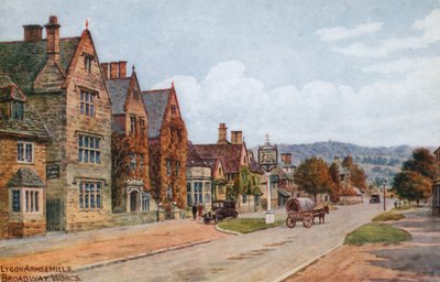 Lygon Arms，百老汇，伍斯特郡 作者 阿尔弗雷德·罗伯特·昆顿