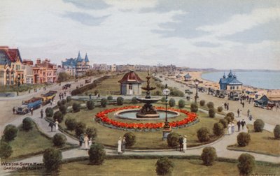 Weston-Super-Mare，花园，海滩R 作者 阿尔弗雷德·罗伯特·昆顿