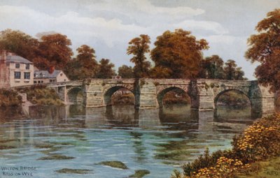 Wilton Bridge，Ross-on-Wye 作者 阿尔弗雷德·罗伯特·昆顿