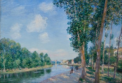 圣马梅斯。六月阳光，1892年 作者 阿尔弗雷德·西斯利