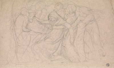 下十字架 作者 阿尔弗雷德·埃米尔·史蒂文斯（Alfred Emile Stevens）