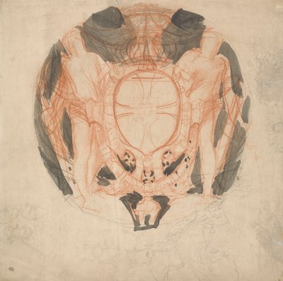 徽章设计 作者 阿尔弗雷德·埃米尔·史蒂文斯（Alfred Emile Stevens）
