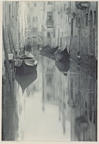 《一点威尼斯》，1894 年负片，1898 年出版（色调凹版印刷） 作者 阿尔弗雷德·斯蒂格利茨
