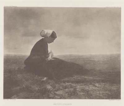 补网》（Netzflickerin），卡特维克，1894 年 作者 Georg Büxenstein 和 Comp。