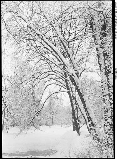 柏林雪景 作者 阿尔弗雷德·斯蒂格利茨