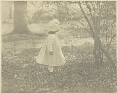 春天--孩子》，1901年。 作者 阿尔弗雷德·斯蒂格利茨