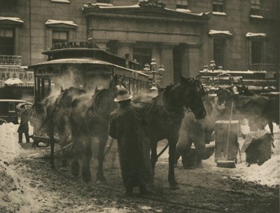 终点站》，1893年。 作者 阿尔弗雷德·斯蒂格利茨