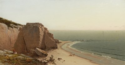 曼彻斯特附近安静的一天，1873年。 作者 阿尔弗雷德·汤普森·布里彻