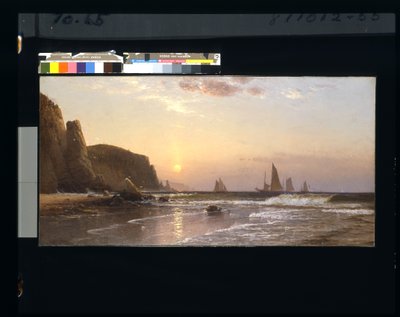 大马南的早晨（布面油画） 作者 阿尔弗雷德·汤普森·布里彻