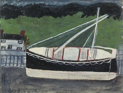 在港口的船 作者 Alfred Wallis