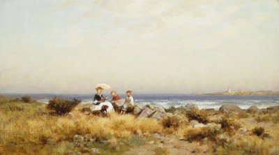 在海边读书 作者 Alfred Wordsworth Thompson