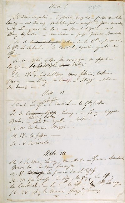 精确的&39;Lorenzaccio&39;由Alfred de Musset（1810-57）1834年绘制 作者 阿尔弗雷德·德·穆塞特