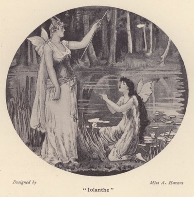 “Iolanthe”（石版画） 作者 爱丽丝·哈弗斯