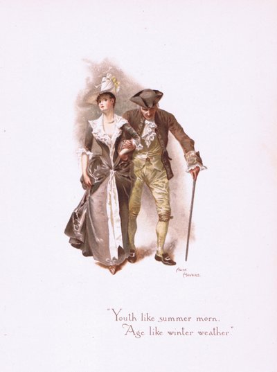 1892年，希尔德斯海默和福克纳（Hildesheimer＆Faulkner）的“一些旧情歌”（Some Old Love Songs）掀起了青春般的青春 作者 爱丽丝·哈弗斯