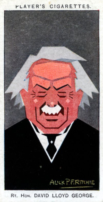 戴维·劳埃德·乔治（David Lloyd George），英国首相伯爵·劳埃德·乔治（Earl Lloyd-George），1926年。 作者 阿里克·PF·里奇