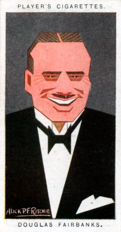道格拉斯·费尔班克斯（Douglas Fairbanks），美国电影演员，1926年。 作者 阿里克·PF·里奇