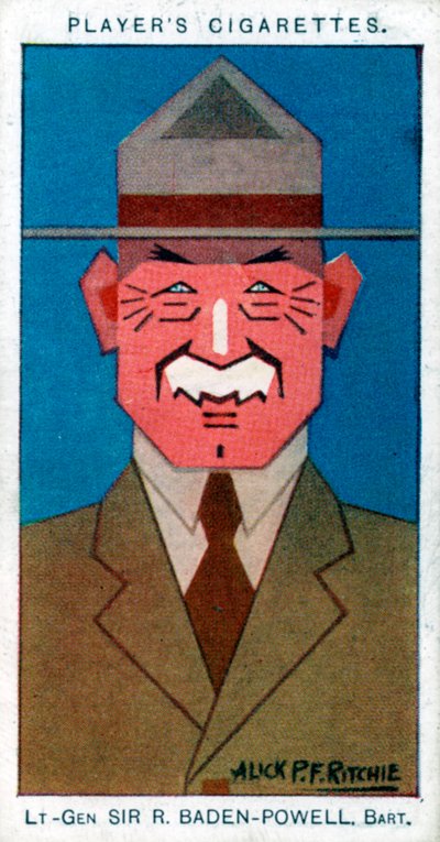 罗伯特·巴登·鲍威尔（Robert Baden-Powell），1st巴登·鲍威尔男爵，1926年。 作者 阿里克·PF·里奇