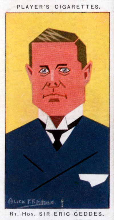 1926年英国政治家埃里克·坎贝尔·格德斯爵士 作者 阿里克·PF·里奇