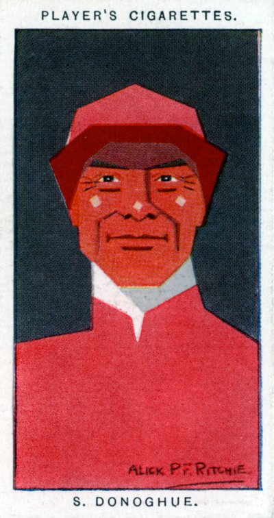 史蒂芬·多诺休（Stephen Donoghue），骑师和教练，1926年。 作者 阿里克·PF·里奇