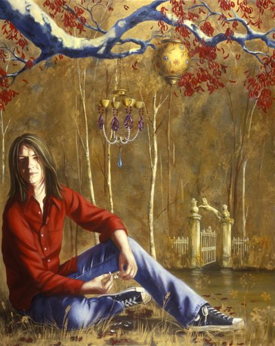 凯文（丙烯酸和布面油画） 作者 Alix当代艺术家Soubiran Hall