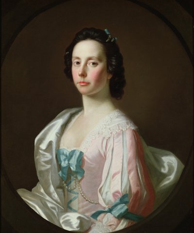 朱莉娅马斯格雷夫的肖像 作者 Allan Ramsay