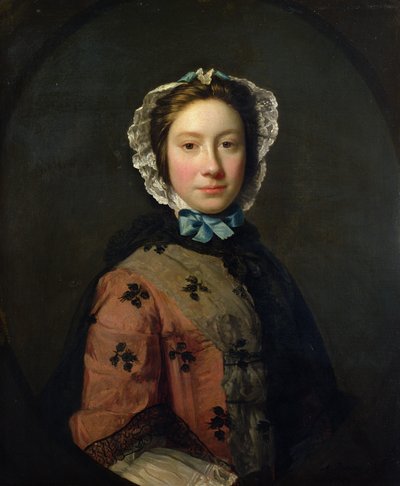 Rosamond Sargent，nee Chambers，1749 作者 Allan Ramsay