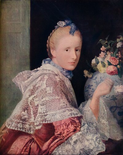 画家妻子，1760年 作者 艾伦·拉姆齐